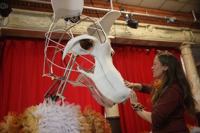 Giant mechanical fox puppet to tour high streets