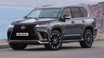 2024 Lexus GX Rendered Looking Properly Rugged