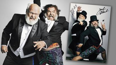 Get your exclusive Tenacious D x Metal Hammer bundle – featuring an art card signed by Jack Black and Kyle Gass