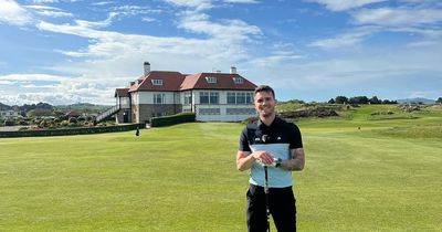 Geordie Shore star remarks Northern Ireland as "best golf trip" he's ever been on