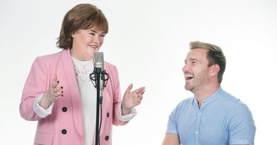 Susan Boyle gets ready to take the stage again with fellow BGT star