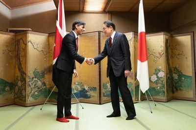 Sunak and Japanese PM sign deal on closer defence and security ties
