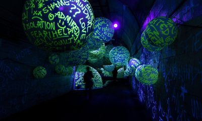 Sydney’s abandoned tram tunnels transformed into light spectacle for Vivid