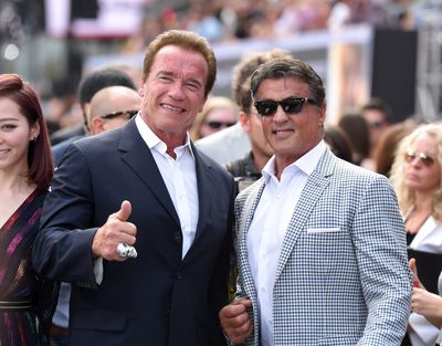 Arnold Schwarzenegger and Sylvester Stallone had a fierce rivalry in the 1980s