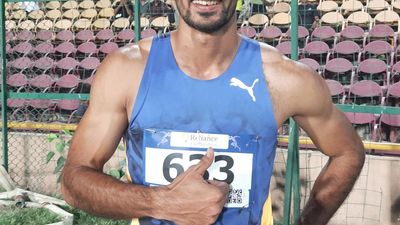 Abdulla takes triple jump gold, promises bigger things next month