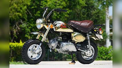 Rare Gold 1984 Honda Monkey Z50J Limited Edition Is Looking For A New Home