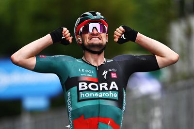 Nico Denz escapes the ‘monsters’ to take his first grand tour stage win at Giro d’Italia