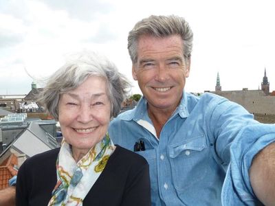 Pierce Brosnan bears uncanny resemblance to his mother in smiling photo: ‘Good looks from your mom’