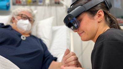 Augmented reality bringing doctors' eyes and ears to remote medical exams in aged care