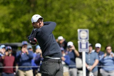 Rory McIlroy in the mix at 2023 PGA Championship after incredible par save jumpstarts back-nine turnaround