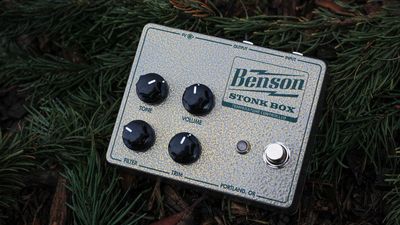 Benson expands its temperate-controlled fuzz pedal range with the vintage '60s flavors of the Stonk Box