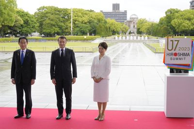 Japan, France leaders vow to strengthen ties as Paris eyes more access