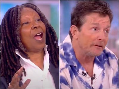 Michael J Fox shocks Whoopi Goldberg with Ghost revelation