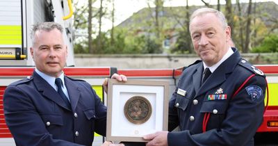 Dublin Fire Brigade pays tribute to retiring firefighter after three decades of service