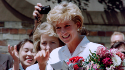 Saucy greeting cards sent by Diana sold at auction