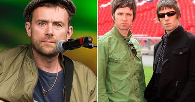 Gorillaz's Damon Albarn says he's put money on Noel and Liam Gallagher reforming Oasis