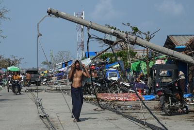 Official death toll in Myanmar cyclone rises to at least 54