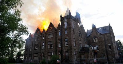 Dumfries' former convent ravaged by fire after second blaze in nine month