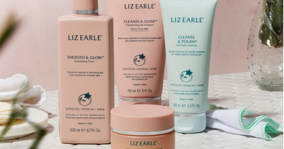 Liz Earle 4-piece radiance glow collection worth £94 is now less than half price