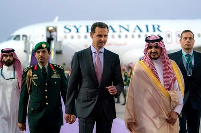 Ukraine's Zelensky in Saudi for Arab summit attended by Assad