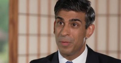 Rishi Sunak lost for words as he’s asked how it feels to be a LOSER in awkward TV clip