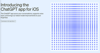 ChatGPT now has an official app on iPhone