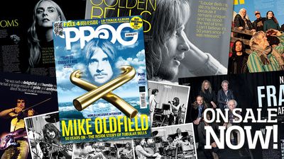 Mike Oldfield's Tubular Bells at 50 on the cover of the new issue of Prog, on sale now!