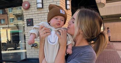 'I fake tan my pale seven-week-old baby - he looks so much better for it'