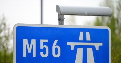 Manhunt for driver who led police on chase down wrong side of M56
