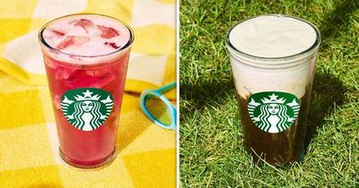 Starbucks reveals new summer menu - including return of fan favourites and two new drinks