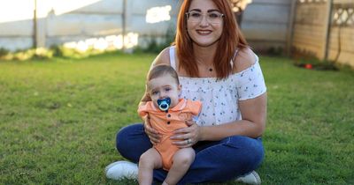 Mum defies doctors by refusing abortion and has 'perfect' baby born without any arms