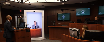 Order in the Court... Via Holograms?