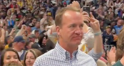 NBA Fans Had Lots of Jokes About Peyton Manning’s Courtside Reaction After Lakers-Nuggets Game 2