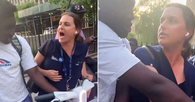 Pregnant nurse Sarah Comrie accused of taking Black man's CitiBike - all we know over row