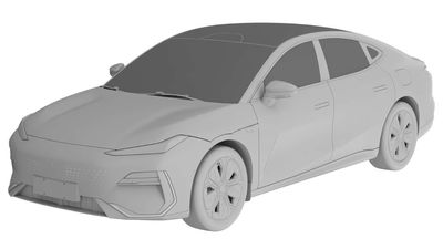 Geely's Upcoming Tesla Rival Revealed Via Patent Images