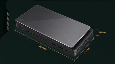 The 'world's smallest' external GPU would make for a super portable laptop power-up alongside a pair of generous cargo shorts