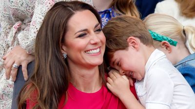 Prince Louis ‘shielded’ by Kate Middleton and Prince William as they heaved ‘great sigh of relief’