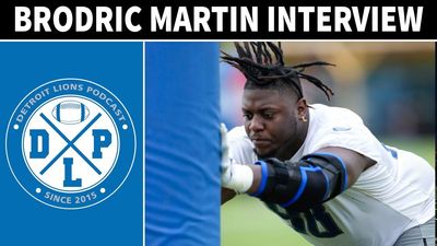 Watch: Detroit Lions Podcast interview with third-round rookie DT Brodric Martin