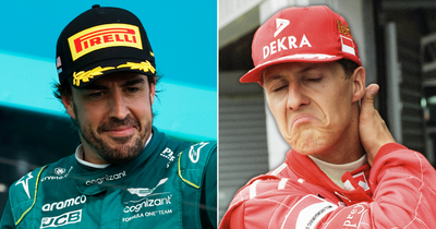 Michael Schumacher "let the old man in" as F1 return compared to Fernando Alonso comeback