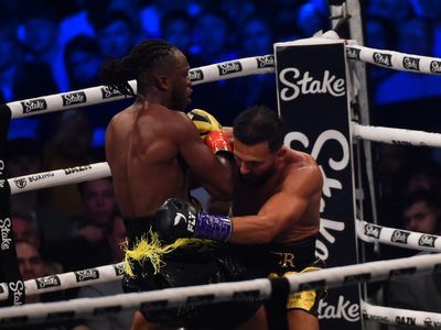 KSI and Joe Fournier react as fight result is overturned