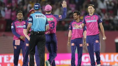 WATCH: Trent Boult takes a stunning catch off his own bowling to dismiss Prabhsimran Singh