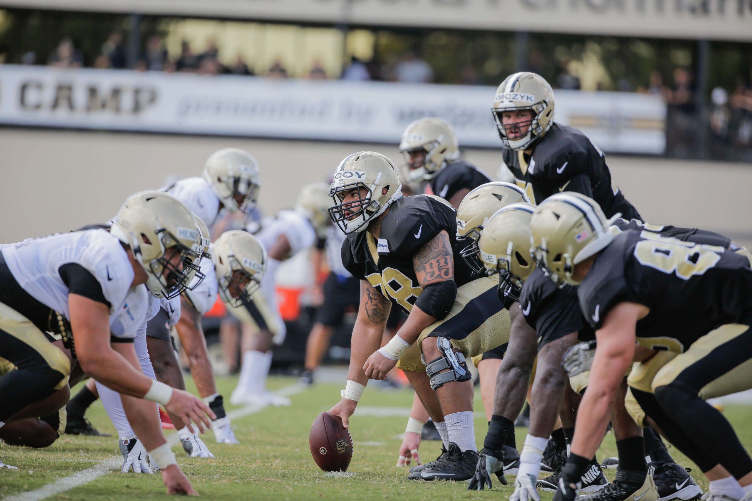 Saints sign undrafted rookie OL Mark Evans II to their practice squad