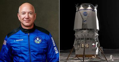 Amazon billionaire Jeff Bezos announces $3.4BILLION NASA mission to MOON 'to stay'