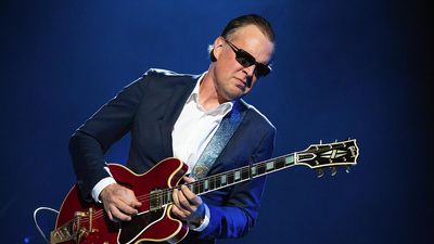 Joe Bonamassa pushes his voice and Stratocaster to the limit on up-tempo soul party single, I Want To Shout About It