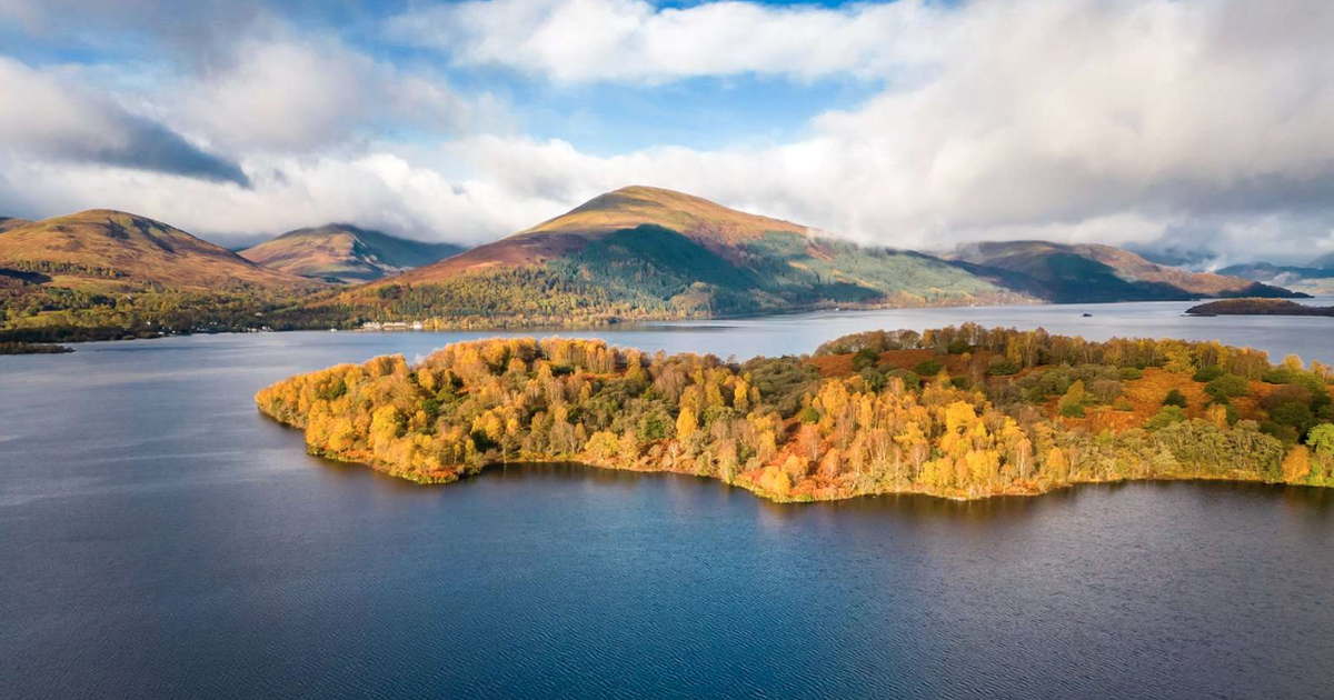 Stunning island in middle of Loch Lomond goes up for…