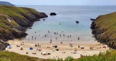 Tourists turned away from rediscovered North Wales beach