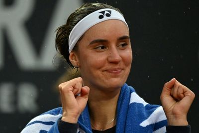 Ukraine's Kalinina outduels Russia's Kudermetova to reach Rome final