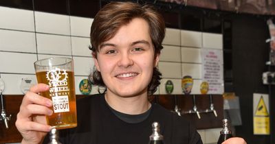Jacob, 17, is a star beer brewer - despite being too young to sample his own wares