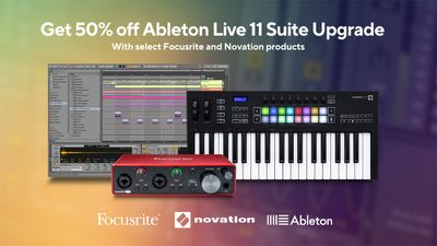 Don’t tell anyone, but Focusrite and Novation customers can currently upgrade from Ableton Live Lite to Live 11 Suite at a 50% discount