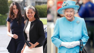 Meghan Markle’s mom Doria Ragland and Queen Elizabeth both had the same idea when it came to the Sussexes’ wedding - did you spot this?